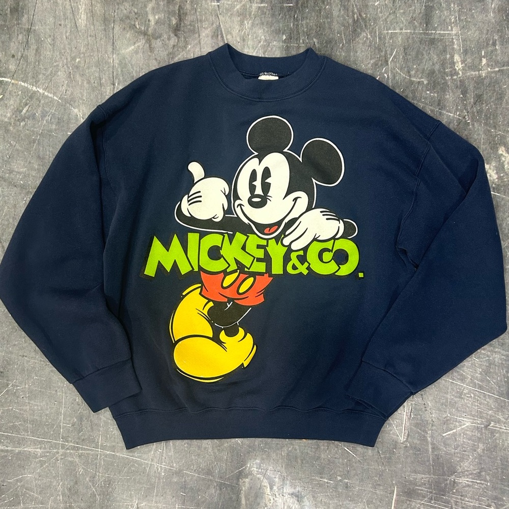 Vintage Mickey and Co Disney 90s crewneck sweatshirt